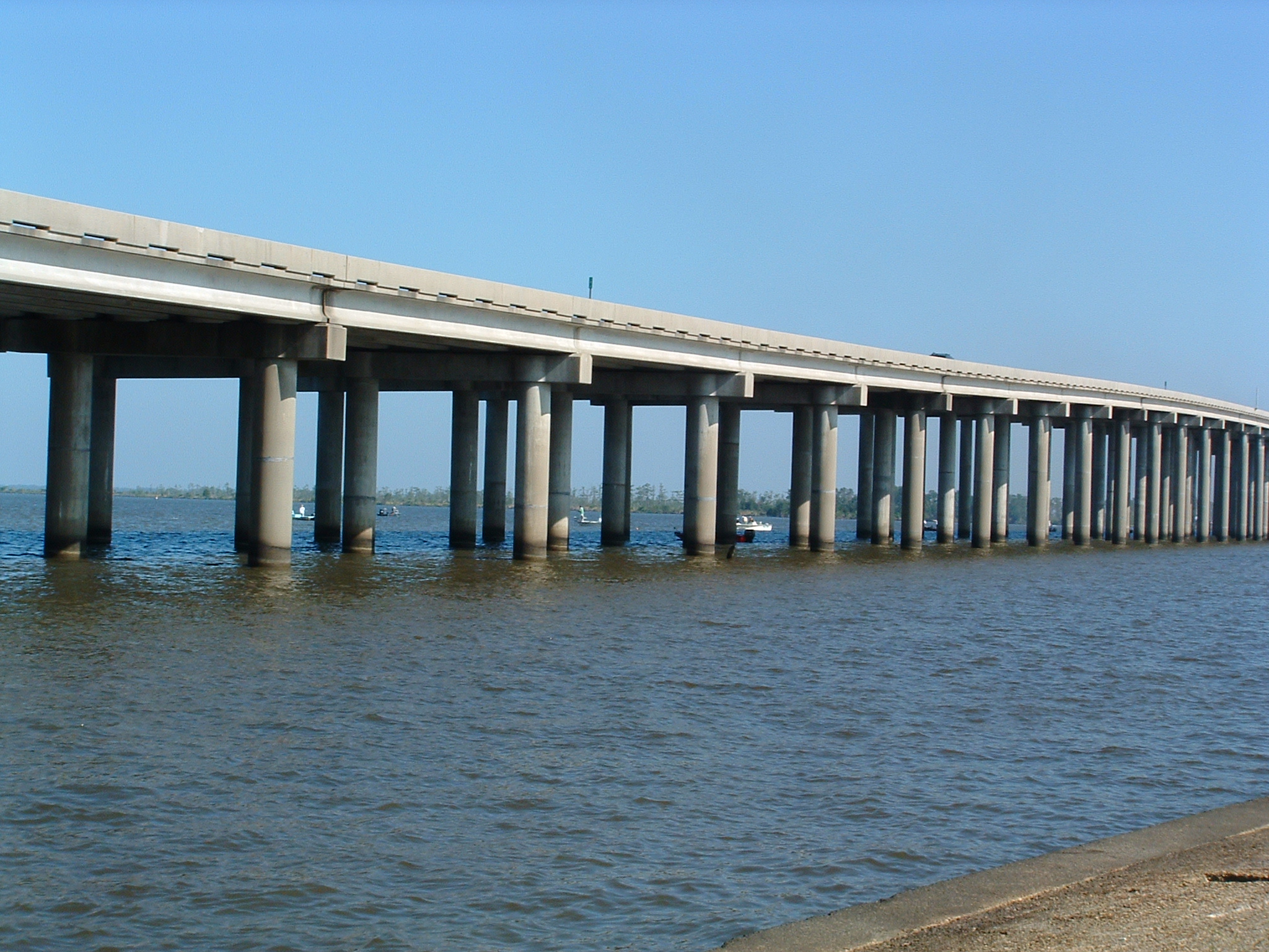 Manchac Bridge 1 - 7 Jembatan Terpanjang Di Dunia Yang Paling Terkenal